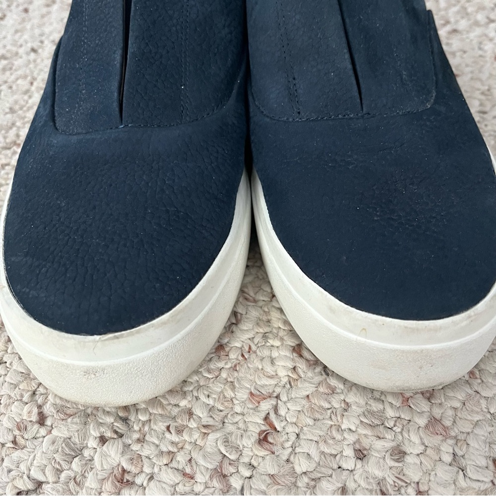 Corso Como Womens Trena Platform Slip On Mule Sneakers Size 9M navy leather - Picture 4 of 12